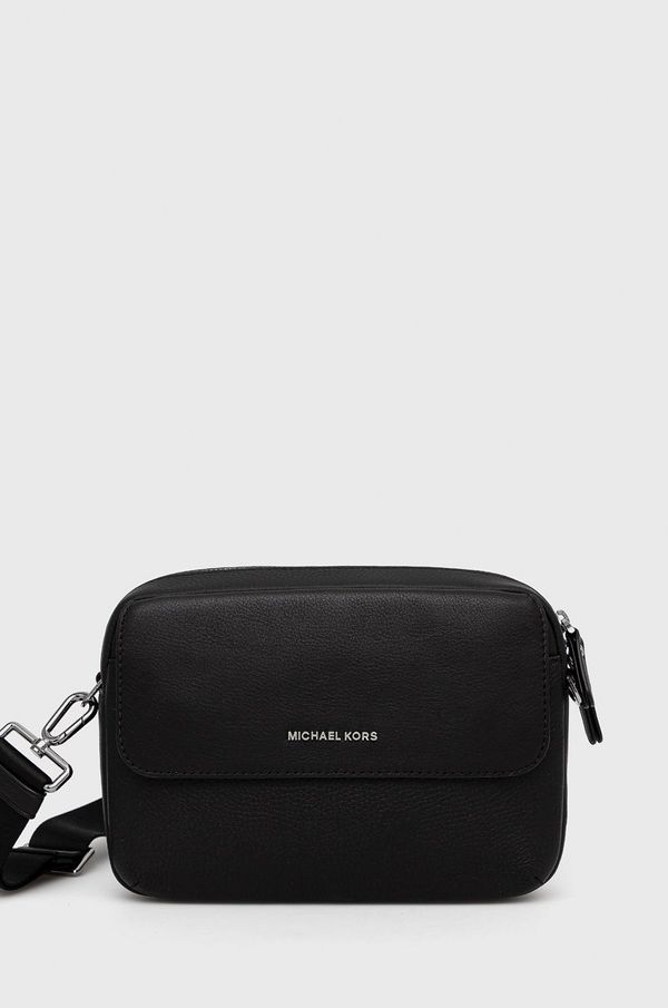 Michael Kors Kožna vrećica Michael Kors boja: crna
