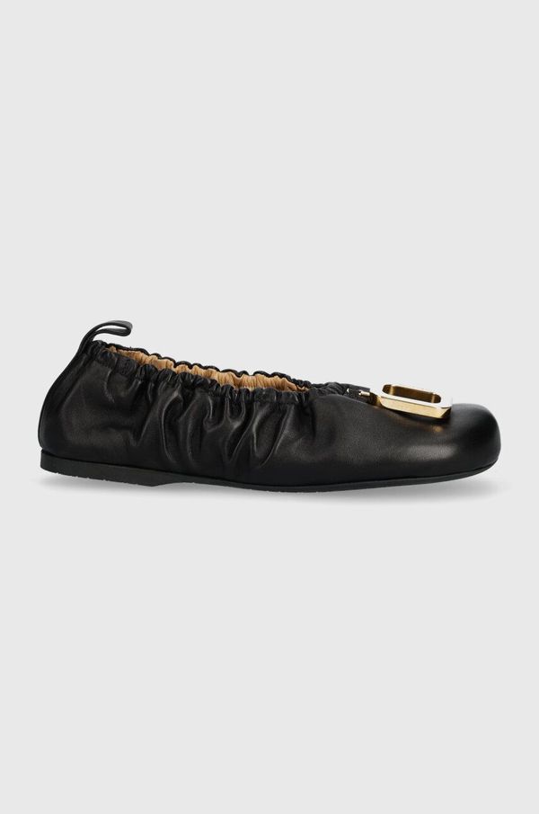 JW Anderson Kožne balerinke JW Anderson Ballerina boja: crna, ANW42053A