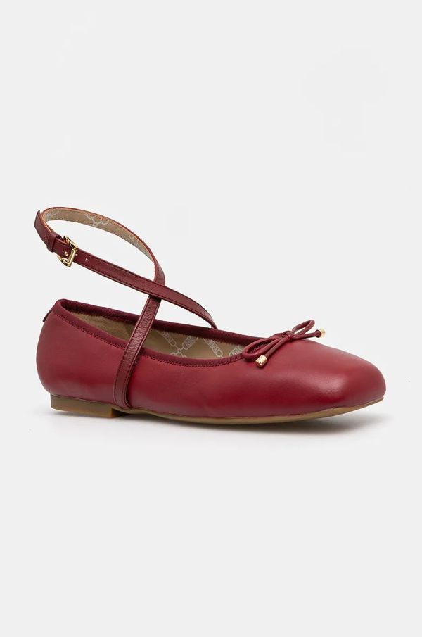 MICHAEL Michael Kors Kožne balerinke MICHAEL Michael Kors Collette boja: bordo, 40T4CTFP1L.609