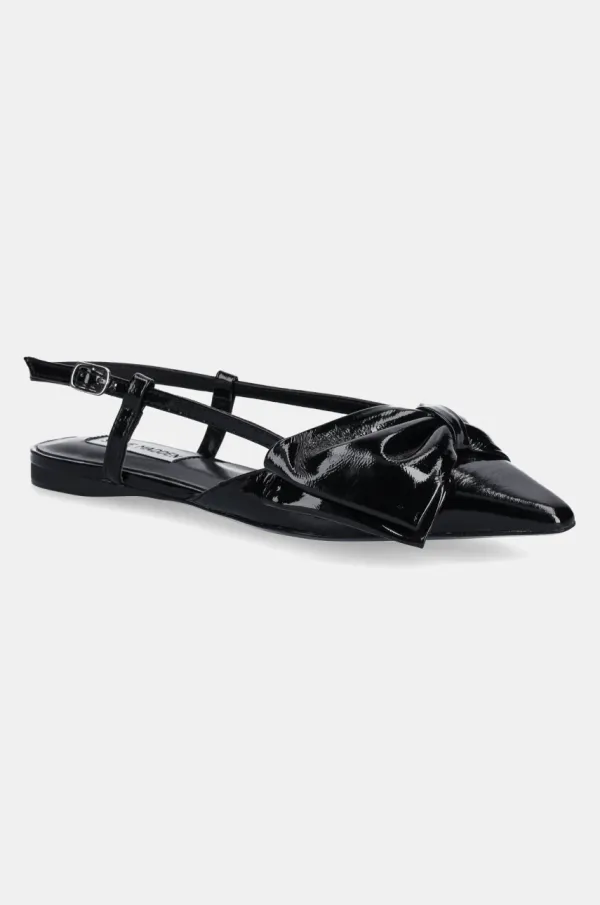 Steve Madden Kožne balerinke Steve Madden Dazzled boja: crna, s otvorenom petom, SM11003531