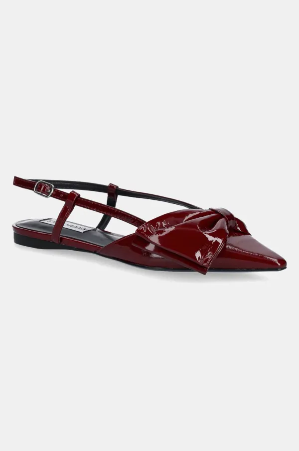 Steve Madden Kožne balerinke Steve Madden Dazzled boja: crvena, s otvorenom petom, SM11003531
