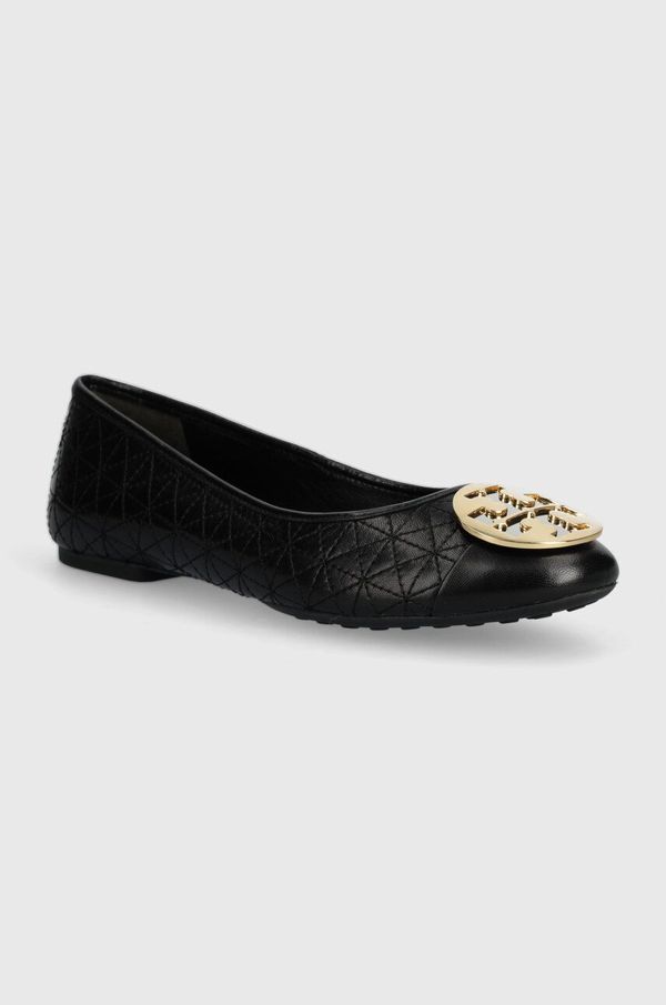 Tory Burch Kožne balerinke Tory Burch Claire Quilted Ballet boja: crna, 155325.006