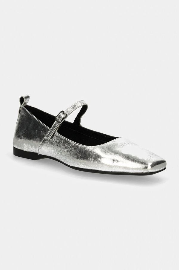 Vagabond Shoemakers Kožne balerinke Vagabond Shoemakers DELIA boja: srebrna, 5307-483-79