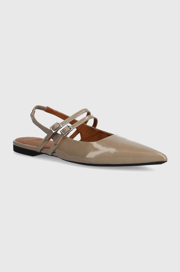 Vagabond Shoemakers Kožne balerinke Vagabond Shoemakers HERMINE boja: bež, s otvorenom petom