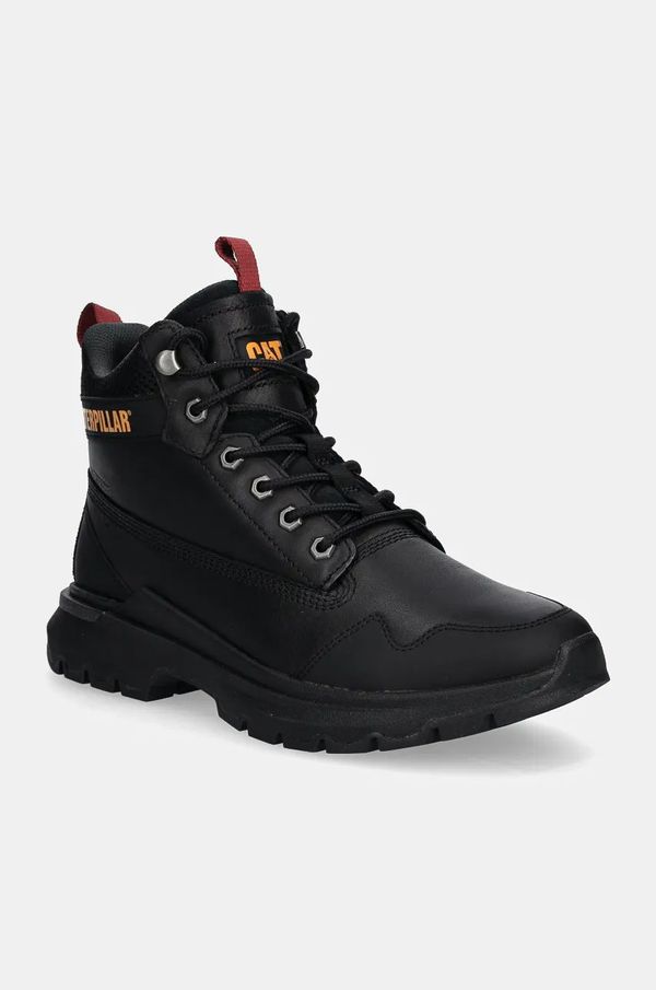 Caterpillar Kožne cipele Caterpillar COLORADO SNEAKER WP za muškarce, boja: crna, P725946