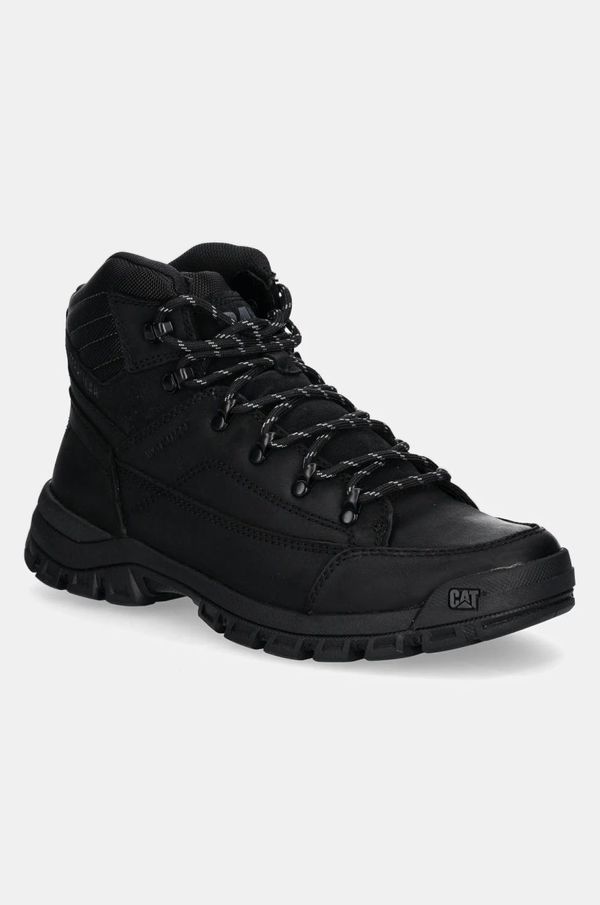Caterpillar Kožne cipele Caterpillar THRESHOLD HIKER WP za muškarce, boja: crna, P725957