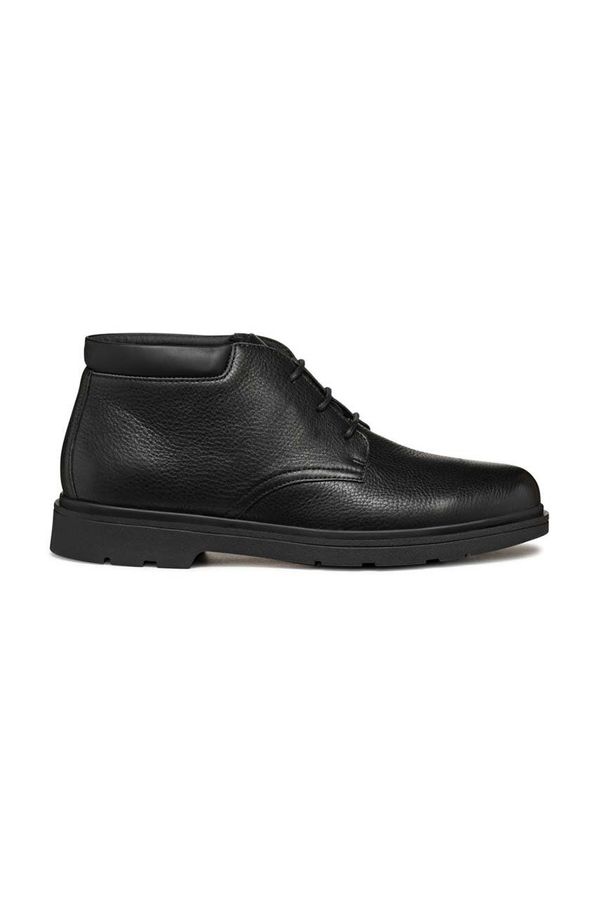 Geox Kožne cipele Geox U SPHERICA EC1 za muškarce, boja: crna, U36D1B 00046 C9997