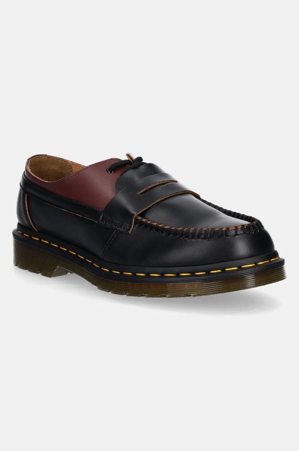 MM6 Maison Margiela Kožne cipele MM6 Maison Margiela MM6 Maison Margiela x Dr. Martens za muškarce, boja: bordo, SH3WR0005.P8031
