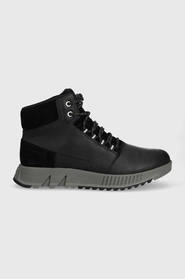 Sorel Kožne cipele Sorel MAC HILL LITE MID WP za muškarce, boja: crna, 2048841010