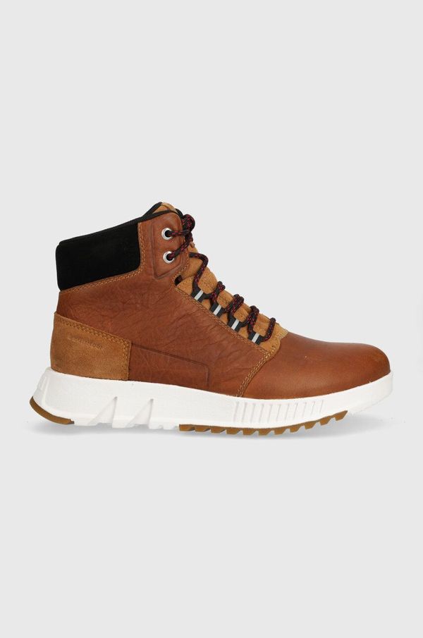 Sorel Kožne cipele Sorel MAC HILL LITE MID WP za muškarce, boja: smeđa, 2048841286