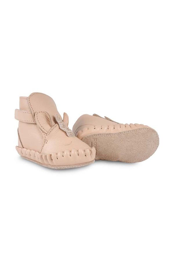 Donsje Kožne cipele za bebe Donsje Kapi Special Booties Unicorn boja: ružičasta, 1028305