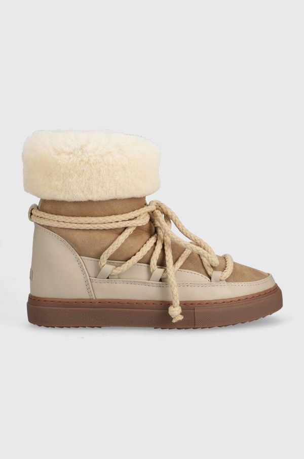 Inuikii Kožne cipele za snijeg Inuikii CLASSIC HIGH boja: bež, 75207-005