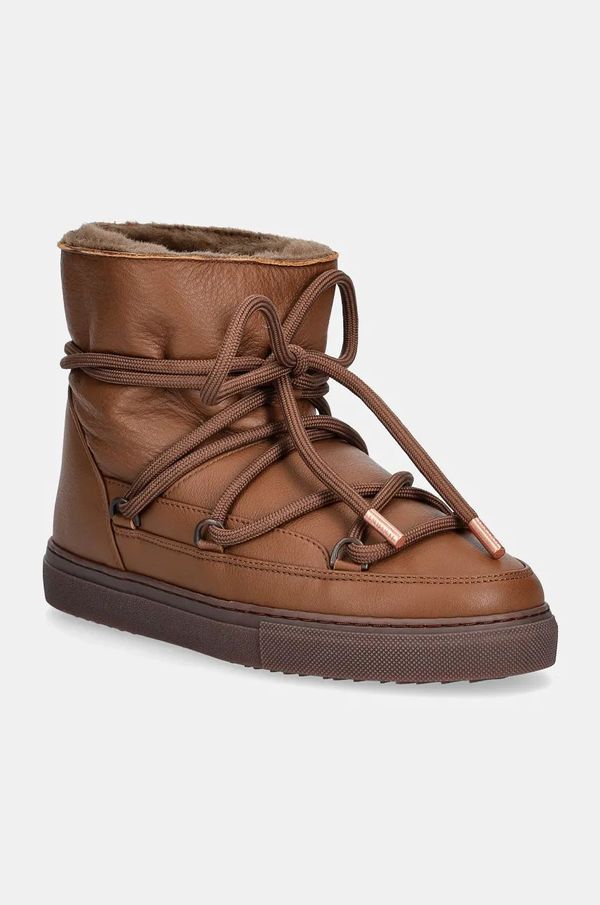 Inuikii Kožne cipele za snijeg Inuikii Full Leather boja: smeđa, 75202-087