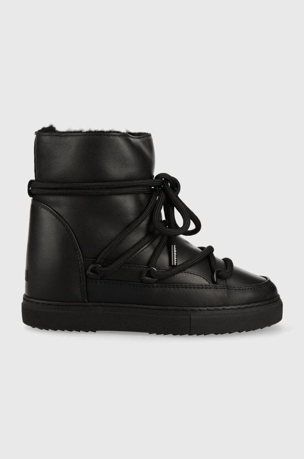 Inuikii Kožne cipele za snijeg Inuikii FULL LEATHER WEDGE boja: crna, 75203-087