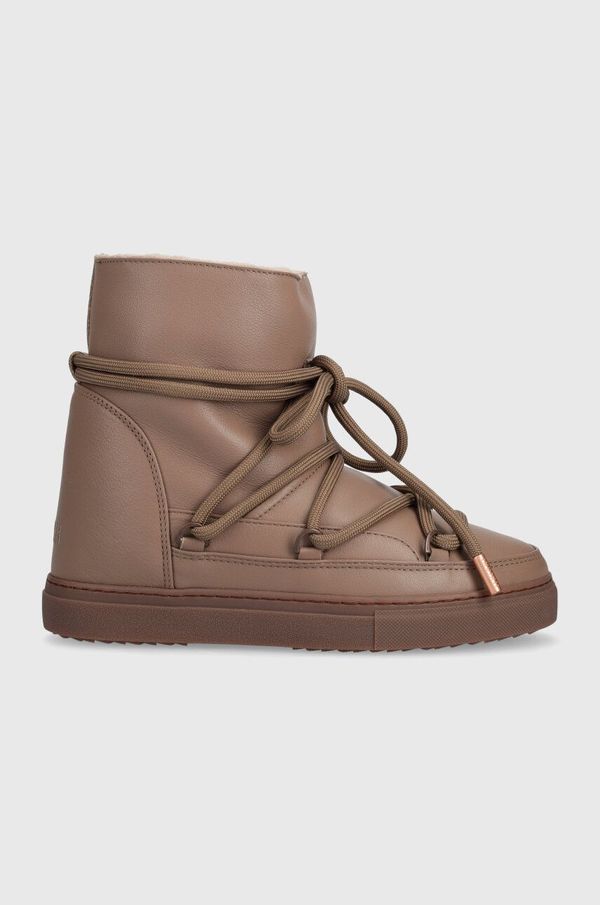 Inuikii Kožne cipele za snijeg Inuikii Full Leather Wedge boja: smeđa, 75203-087