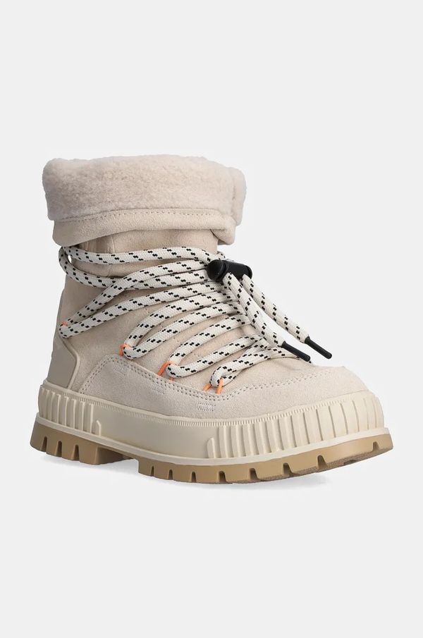 Palladium Kožne cipele za snijeg Palladium PALLASHOCK HIVER boja: bež, 94349-175-M