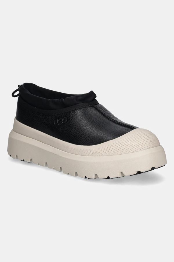 Ugg Kožne cipele za snijeg UGG Tasman Weather Hybrid boja: crna, 1158351-BCKBR