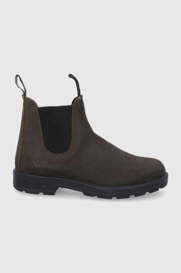 Blundstone Kožne gležnjače Blundstone 1615 za muškarce, boja: zelena