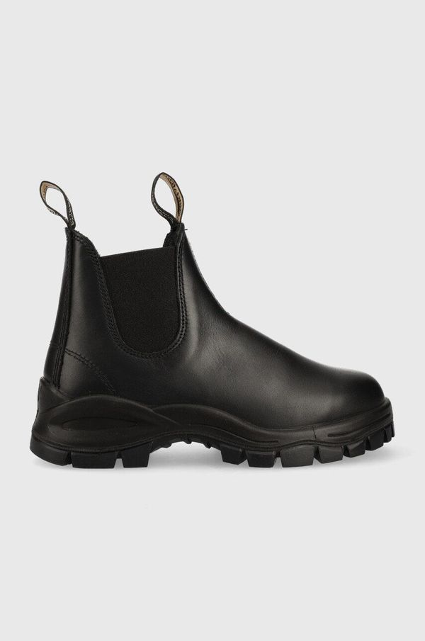 Blundstone Kožne gležnjače Blundstone 2240 za žene, boja: crna, s platformom