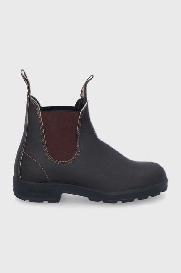 Blundstone Kožne gležnjače Blundstone 500 za žene, boja: smeđa