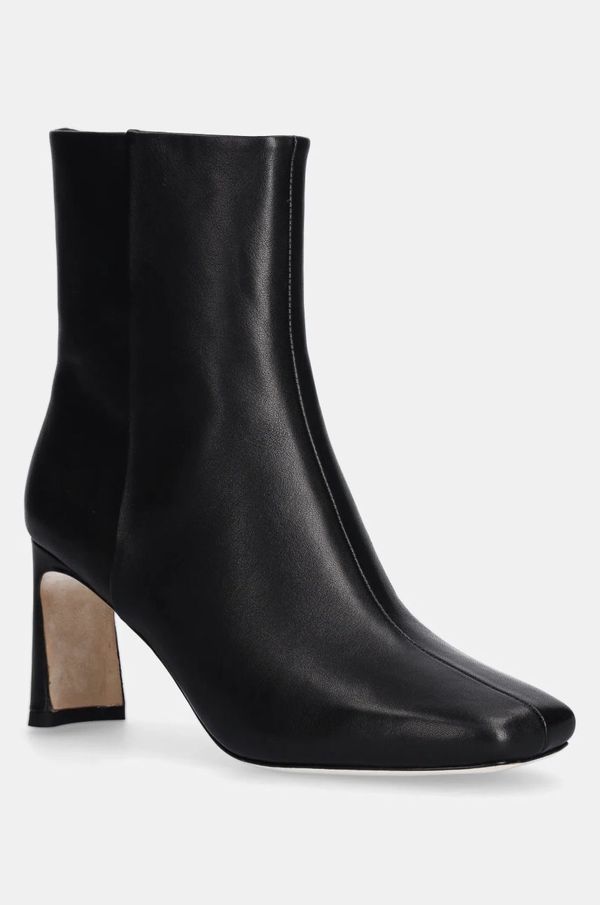 Marciano Guess Kožne gležnjače Marciano Guess BOOTIE EMBELLISHMENT za žene, boja: crna, s debelom potpeticom, 4BGZ27 7103A