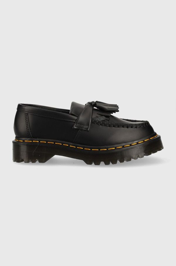 Dr. Martens Kožne mokasinke Dr. Martens Adrian Bex boja: crna