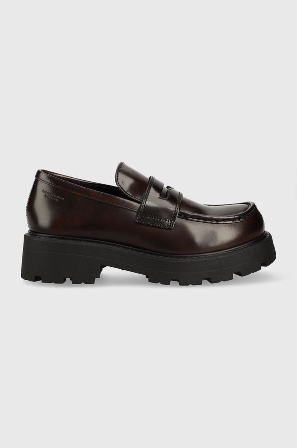 Vagabond Shoemakers Kožne mokasinke Vagabond Shoemakers COSMO 2.0 za žene, boja: bordo, s platformom, 5049.504.41