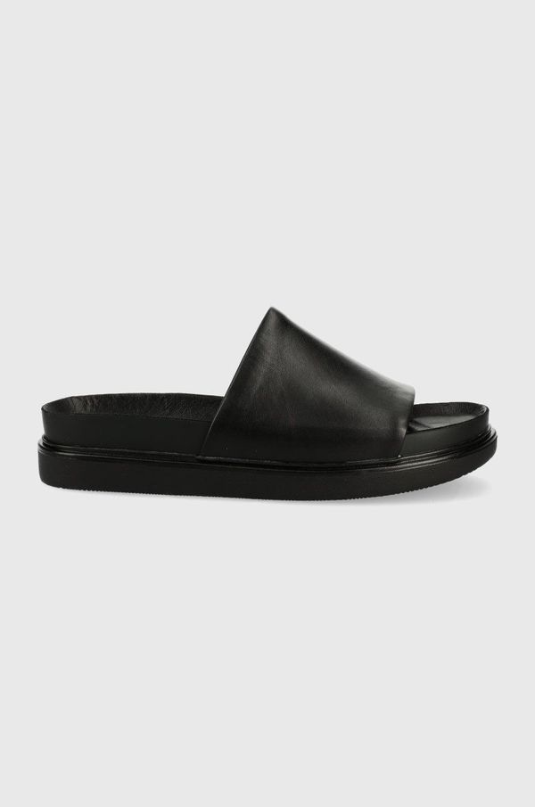 Vagabond Shoemakers Kožne natikače Vagabond Shoemakers Erin za žene, boja: crna, s platformom