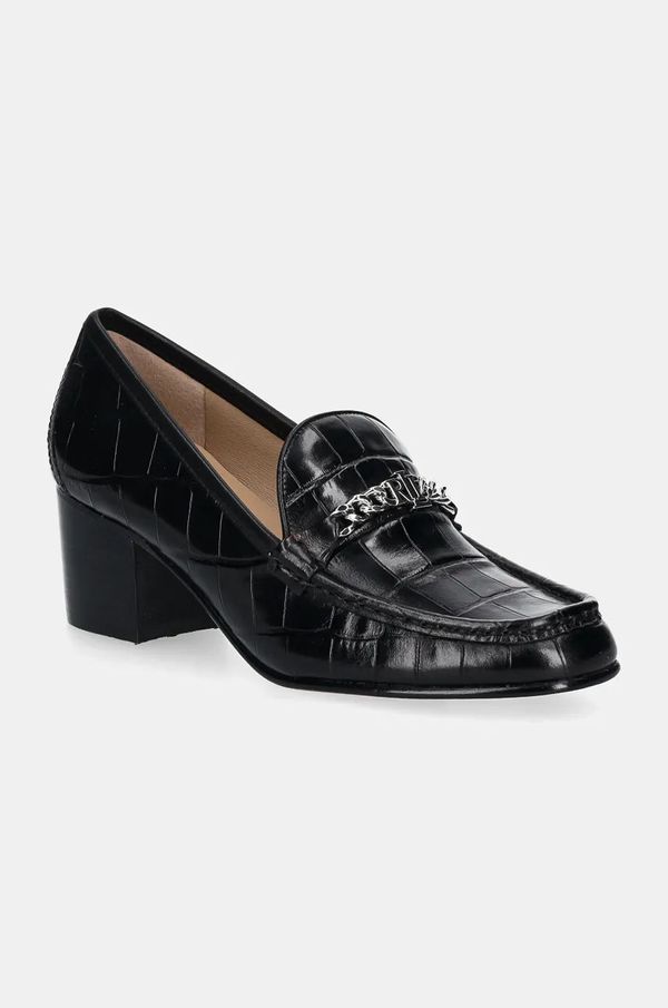 Lauren Ralph Lauren Kožne salonke Lauren Ralph Lauren Winslet boja: crna, s debelom potpeticom, 802951357001