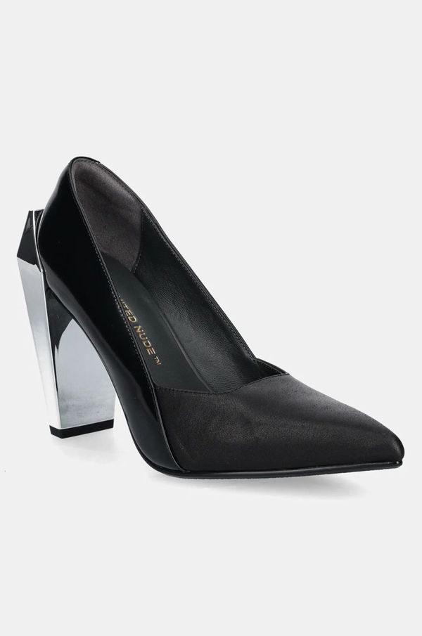 United Nude Kožne salonke United Nude Gem Pump Hi boja: crna, 108590116