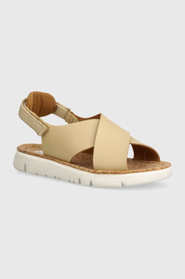 Camper Kožne sandale Camper Oruga Sandal za žene, boja: bež, K200157-053