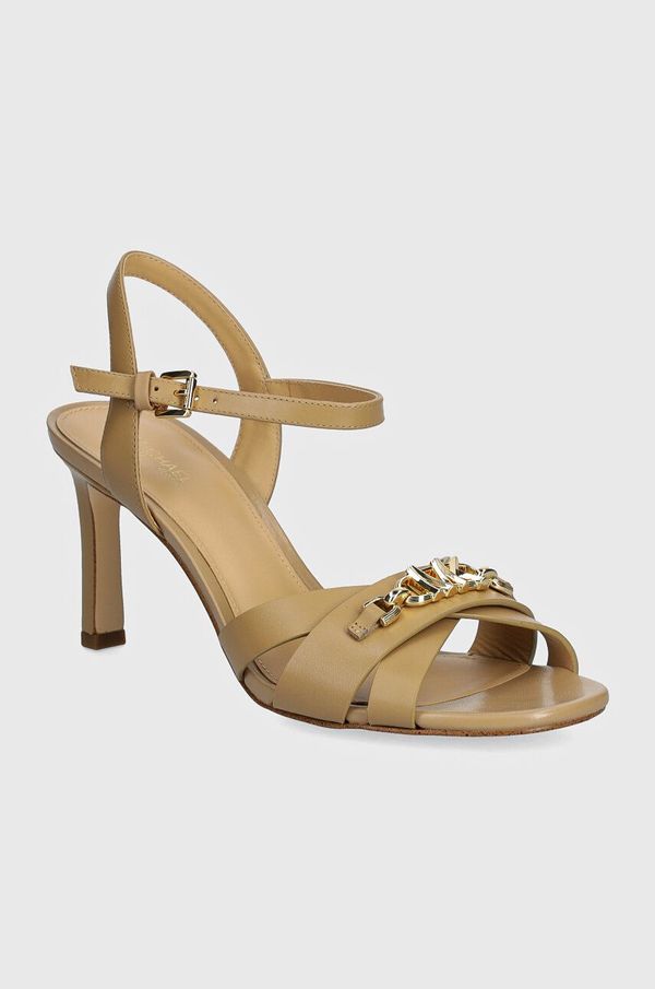MICHAEL Michael Kors Kožne sandale MICHAEL Michael Kors Tiffanie boja: smeđa, 40T4TFMS1L 222