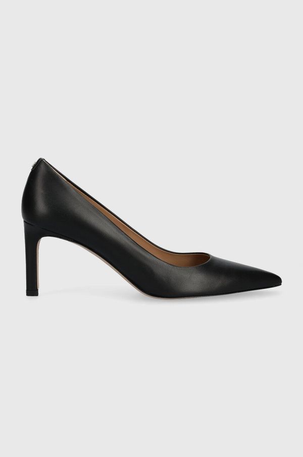 Boss Kožne štikle BOSS Janet Pump 70-N_N boja: crna, 50498836