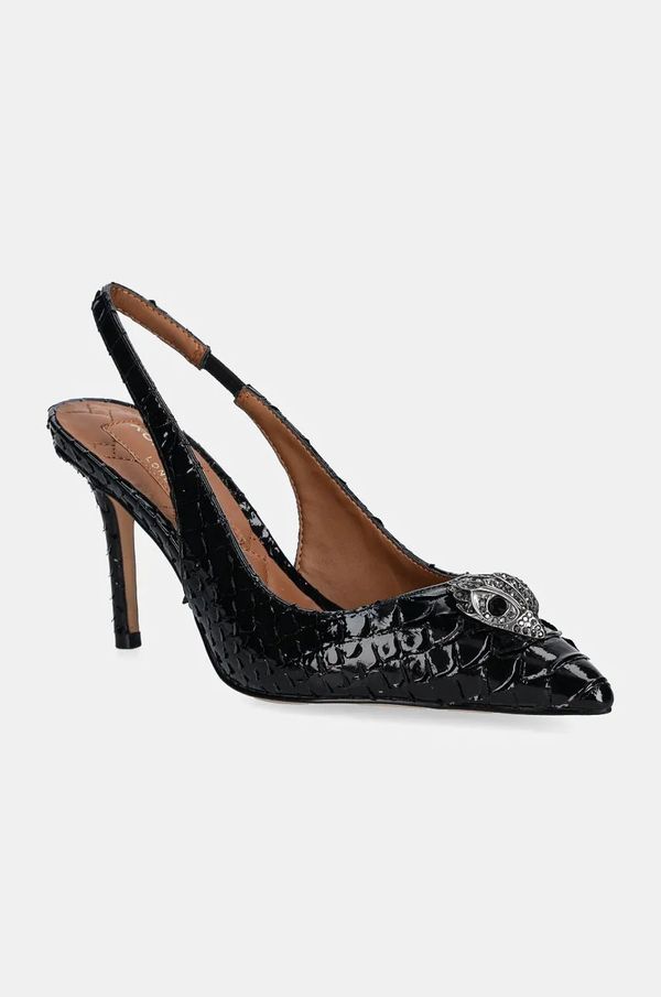 Kurt Geiger London Kožne štikle Kurt Geiger London Belgravia High Sling boja: crna, 3422800719