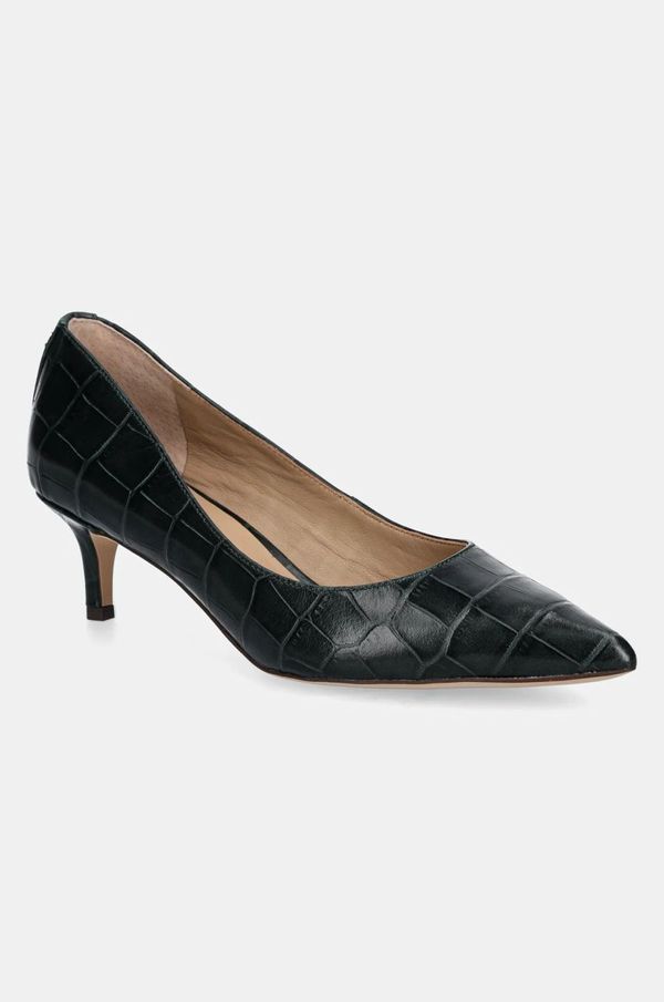 Lauren Ralph Lauren Kožne štikle Lauren Ralph Lauren Adrienne boja: zelena, 802951355005