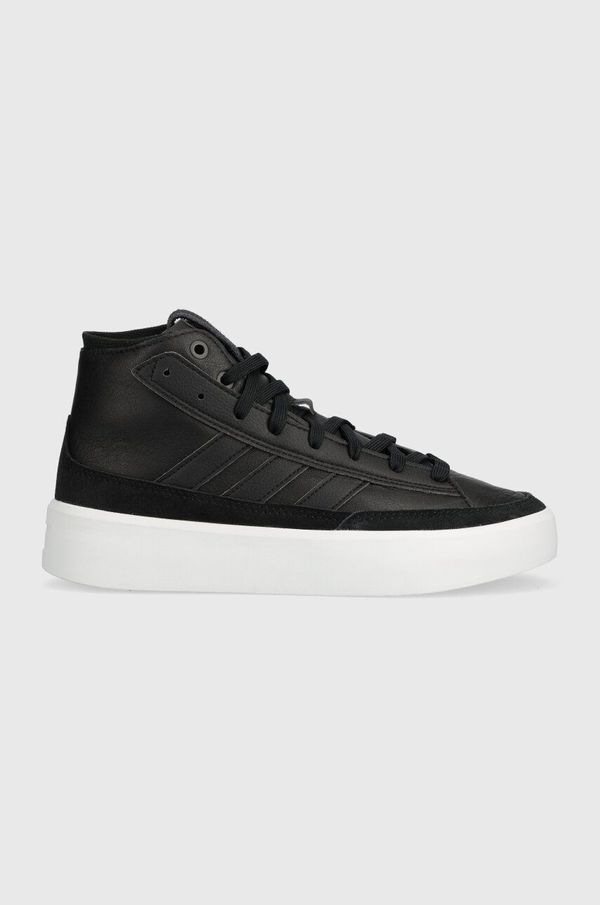 adidas Kožne tenisice adidas boja: crna