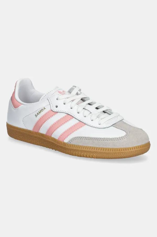adidas Originals Kožne tenisice adidas Originals SAMBA OG boja: ružičasta, JP5480