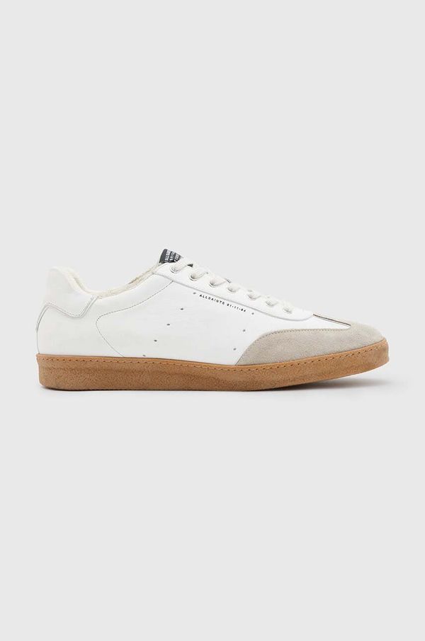 AllSaints Kožne tenisice AllSaints Leo Low Top boja: bež, MF718X