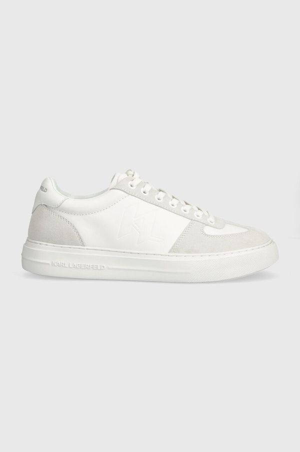 Karl Lagerfeld Kožne tenisice Karl Lagerfeld T/KAP boja: bijela, KL51424