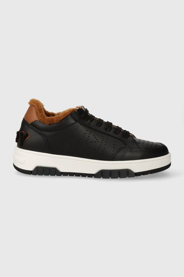 Off Play Kožne tenisice Off Play COMO boja: crna, COMO 1 BLACK, COGNAC