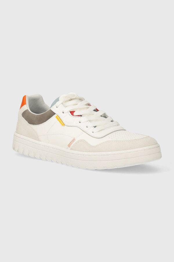 PS Paul Smith Kožne tenisice PS Paul Smith Ellis boja: bijela