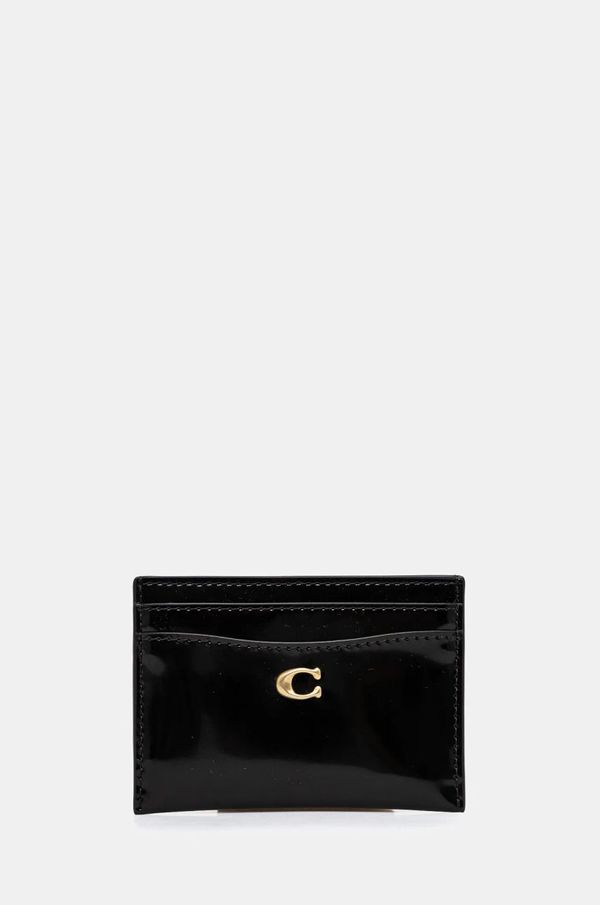 Coach Kožni etui za kartice Coach boja: crna, CW600