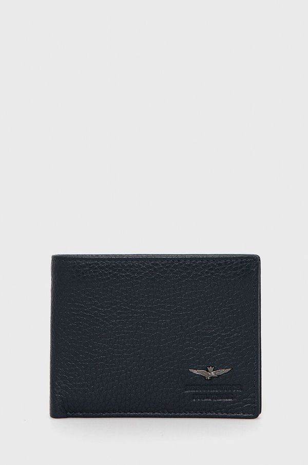 Aeronautica Militare Kožni novčanik Aeronautica Militare za muškarce, boja: tamno plava, AM181