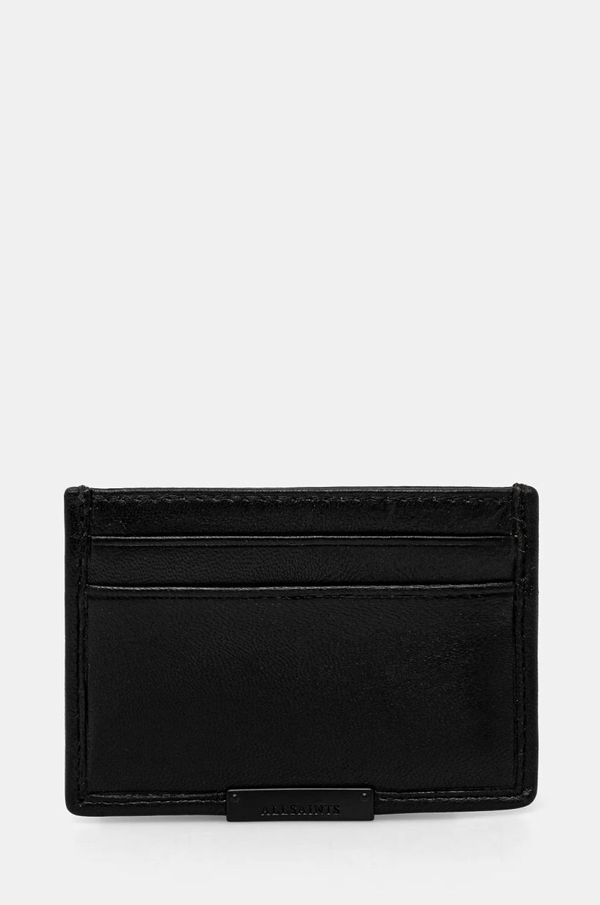 AllSaints Kožni novčanik AllSaints DOVE za muškarce, boja: crna, M166XB