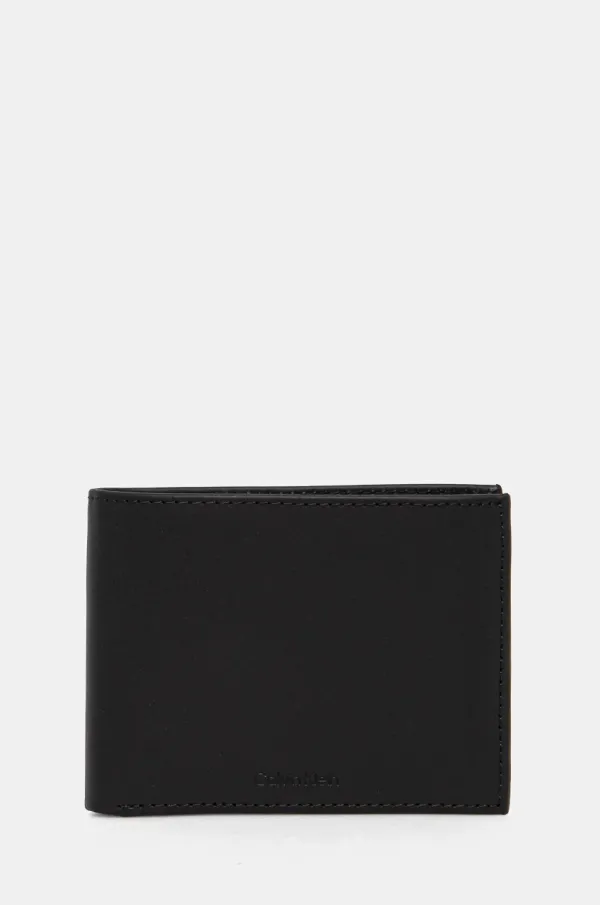Calvin Klein Kožni novčanik Calvin Klein za muškarce, boja: crna, K50K512849