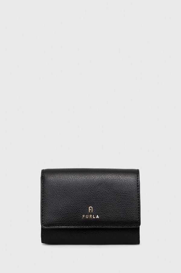 Furla Kožni novčanik Furla za žene, boja: crna