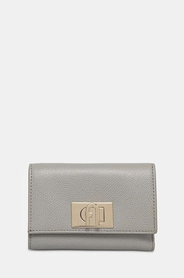 Furla Kožni novčanik Furla za žene, boja: siva, WP00225.ARE000.3291S