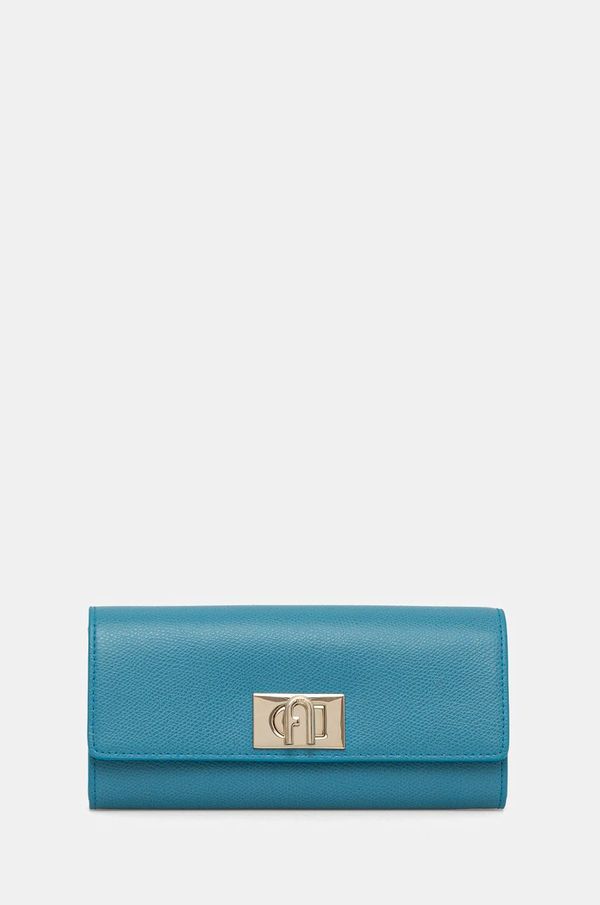 Furla Kožni novčanik Furla za žene, boja: tirkizna, PCV0ACO ARE000 TR400