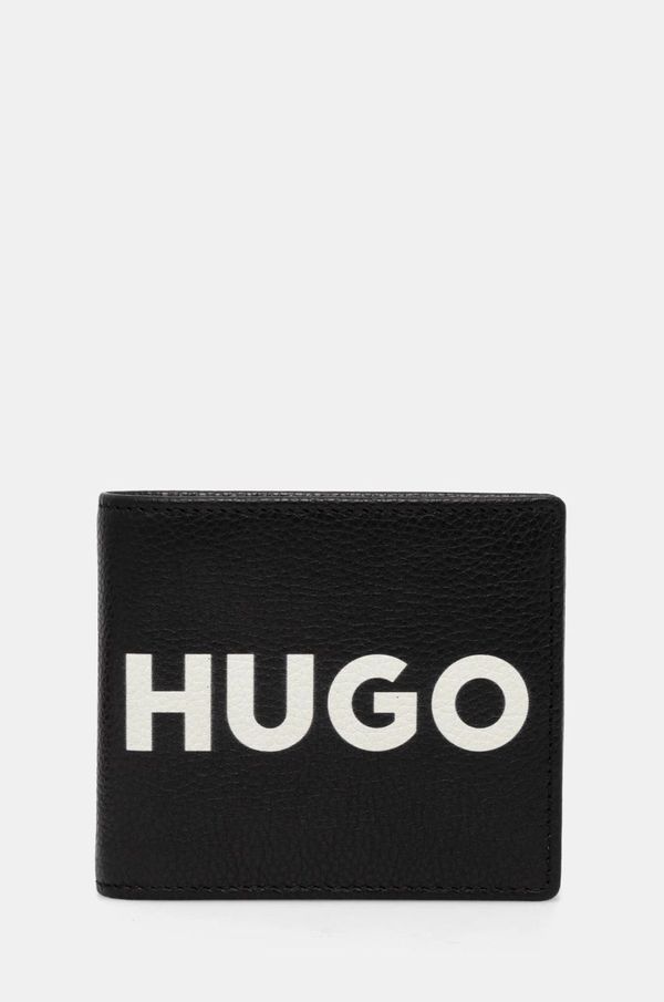 Hugo Kožni novčanik HUGO za muškarce, boja: crna, 50536039