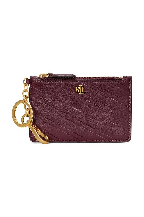 Lauren Ralph Lauren Kožni novčanik Lauren Ralph Lauren za žene, boja: bordo, 432951706